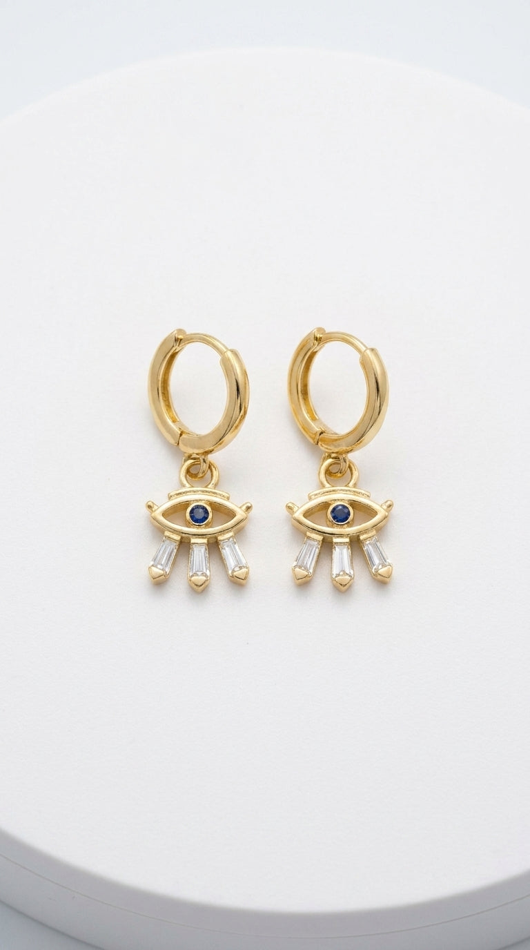 Mystic Vision Huggie Earrings