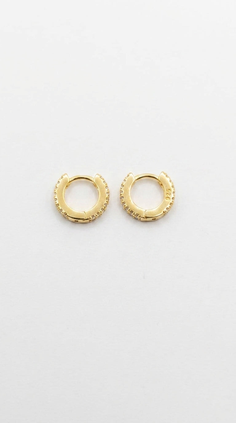 Eternal Sparkle Eternity Hoops