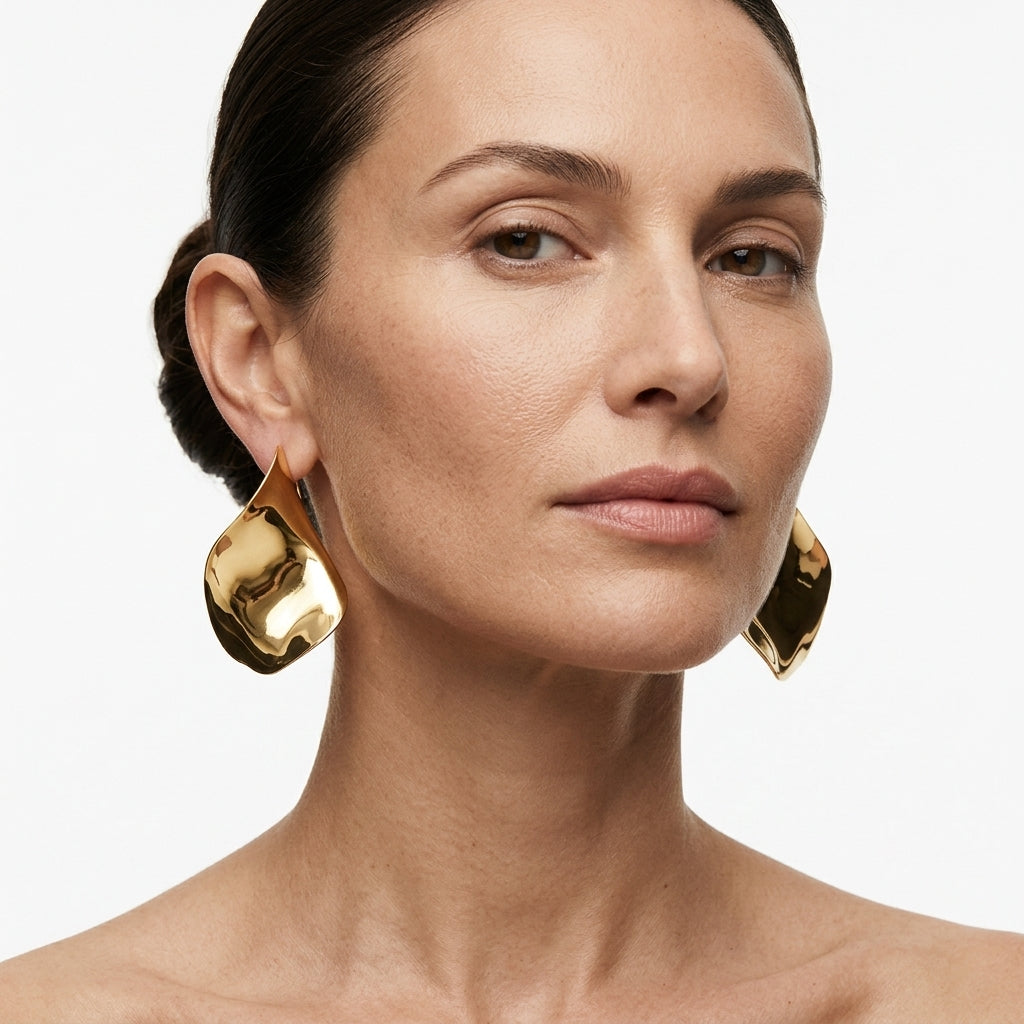 Abstract Petal Studs