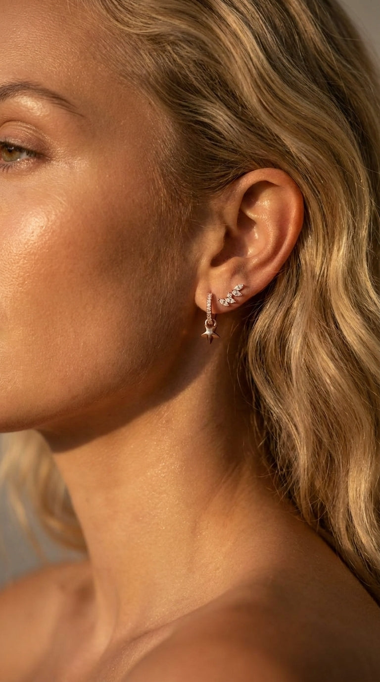 Stella Star Drop Earrings