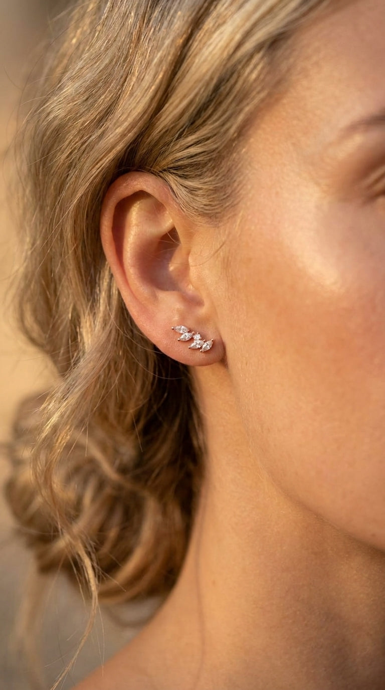 Aurelia Botanical Stud Earrings