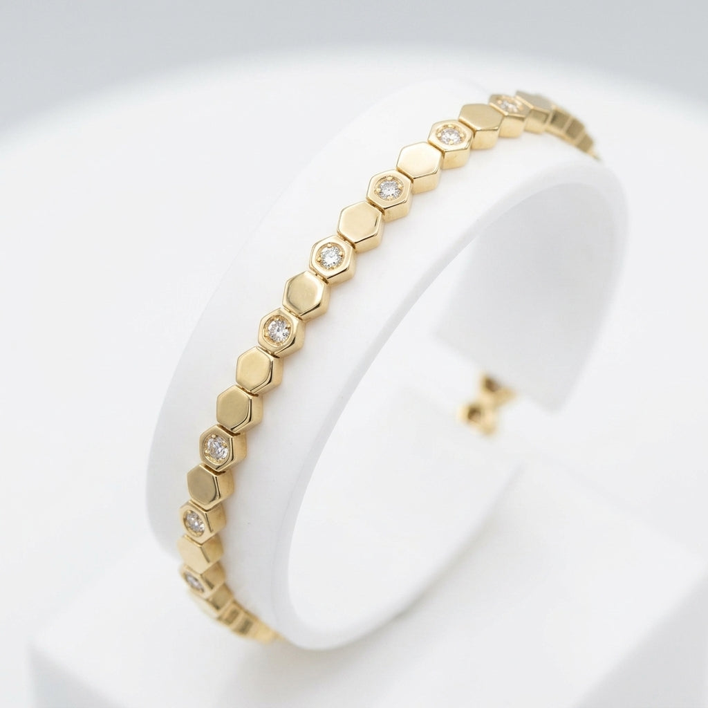 Honeycomb Glow Bracelet