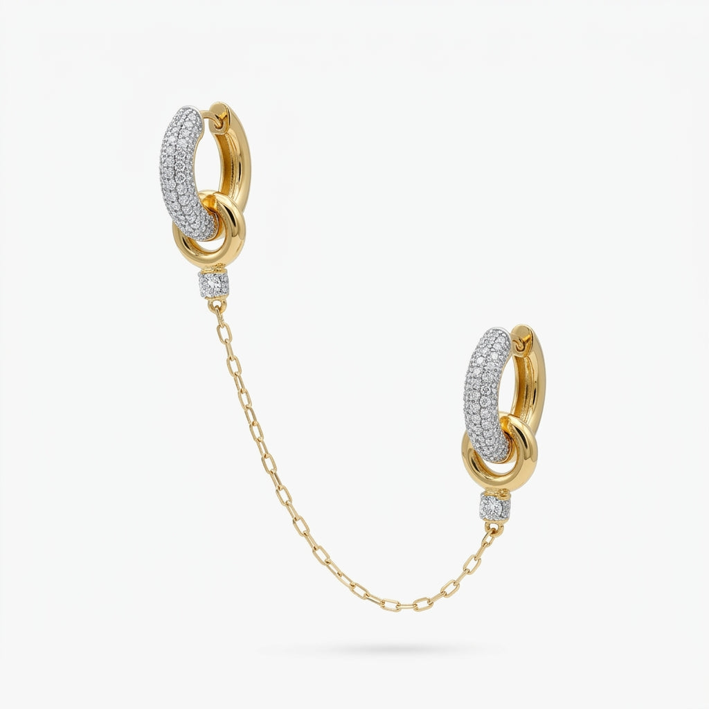 Chain Drape Earrings