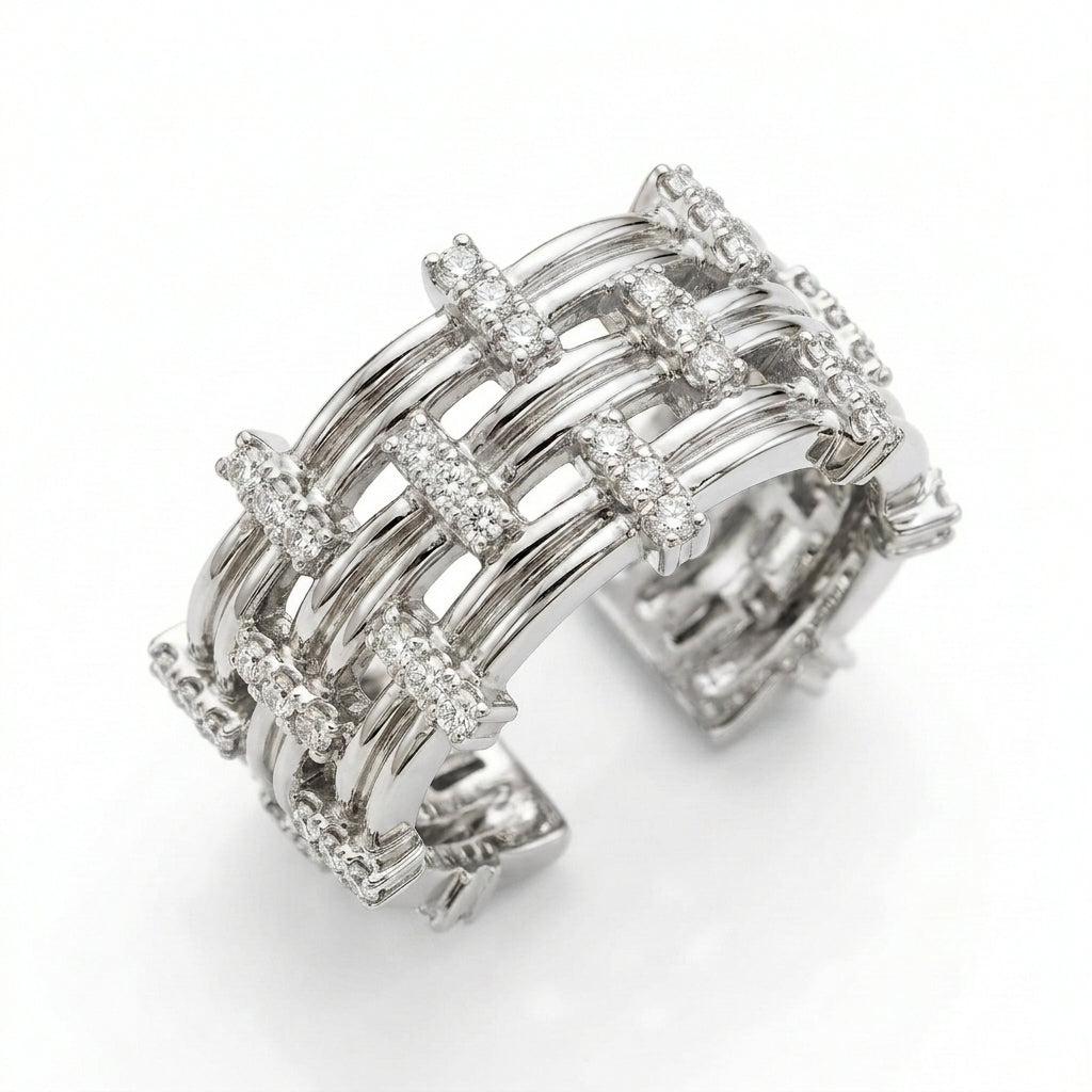 The Woven Lattice Ring