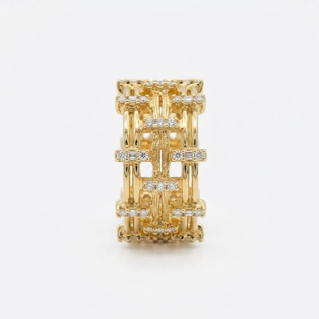 The Woven Lattice Ring