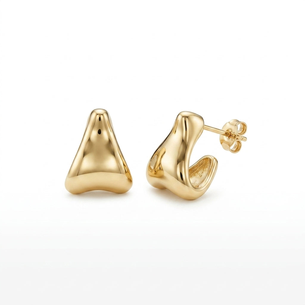 Sculpted Mini Earrings