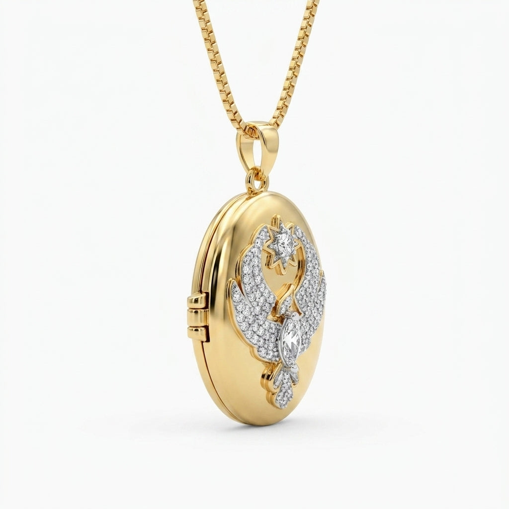 The Heirloom Aviary Medallion