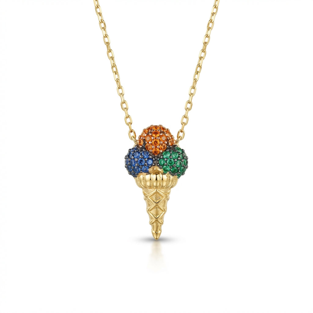 Sorbet Shimmer Gelato Necklace