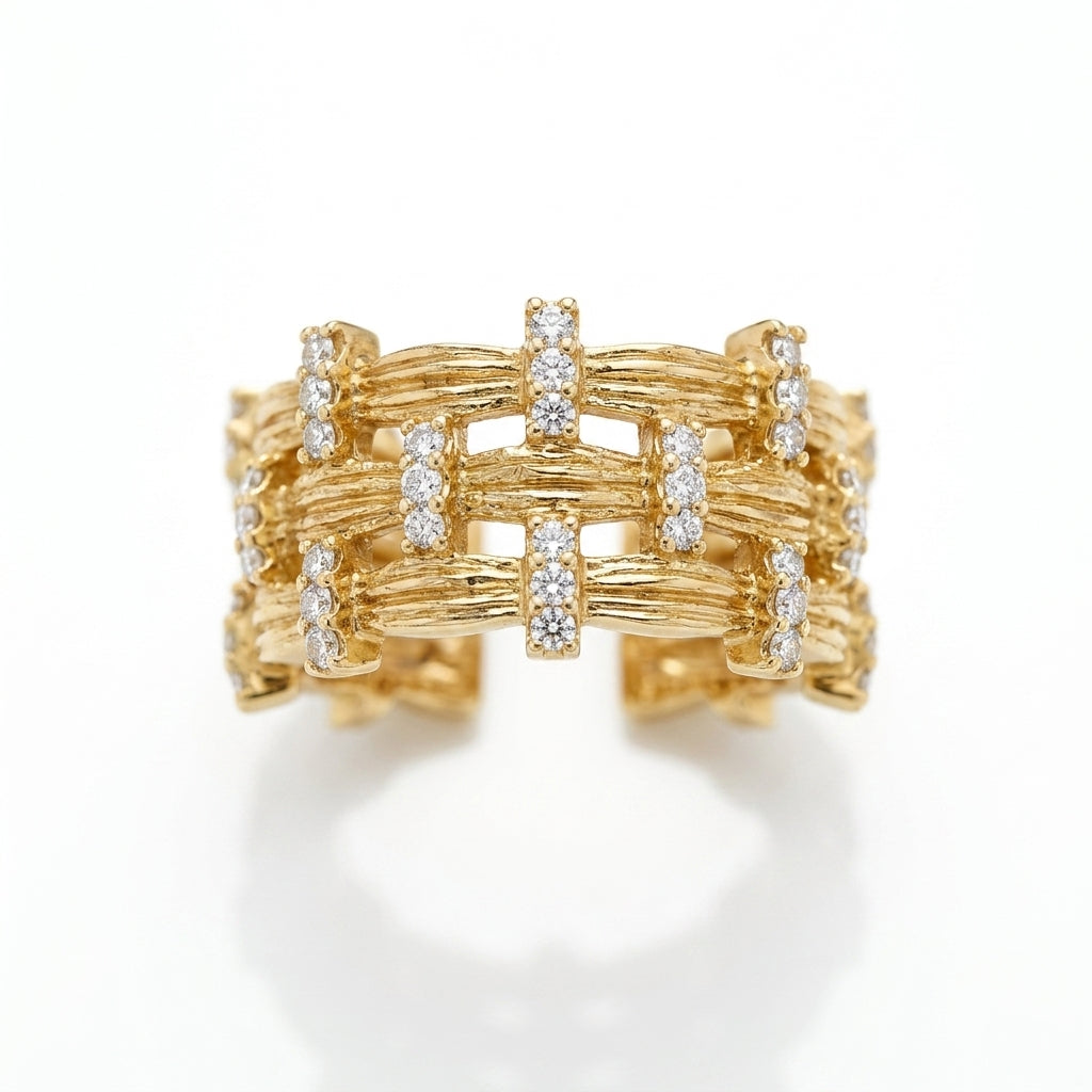 The Woven Lattice Ring