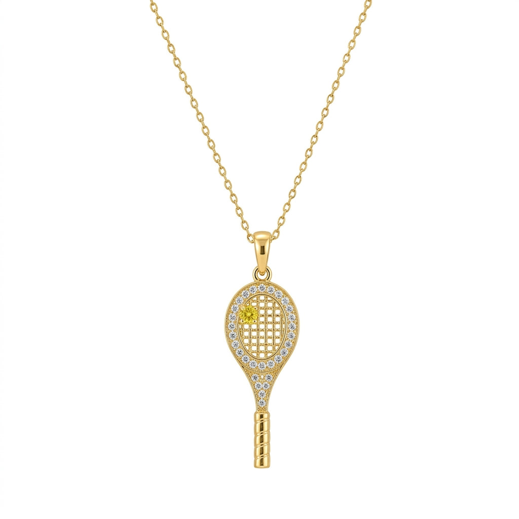 Match Point Pendant Necklace