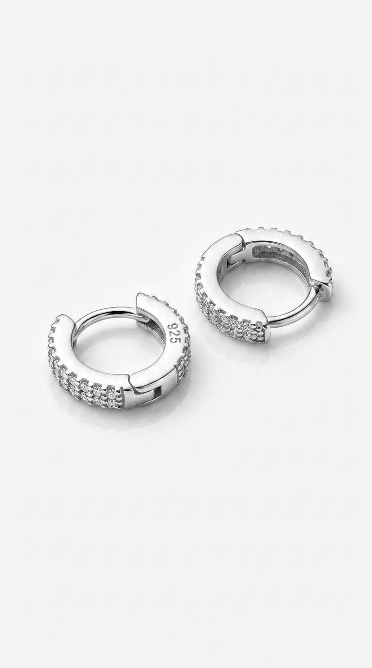 Eternal Sparkle Eternity Hoops