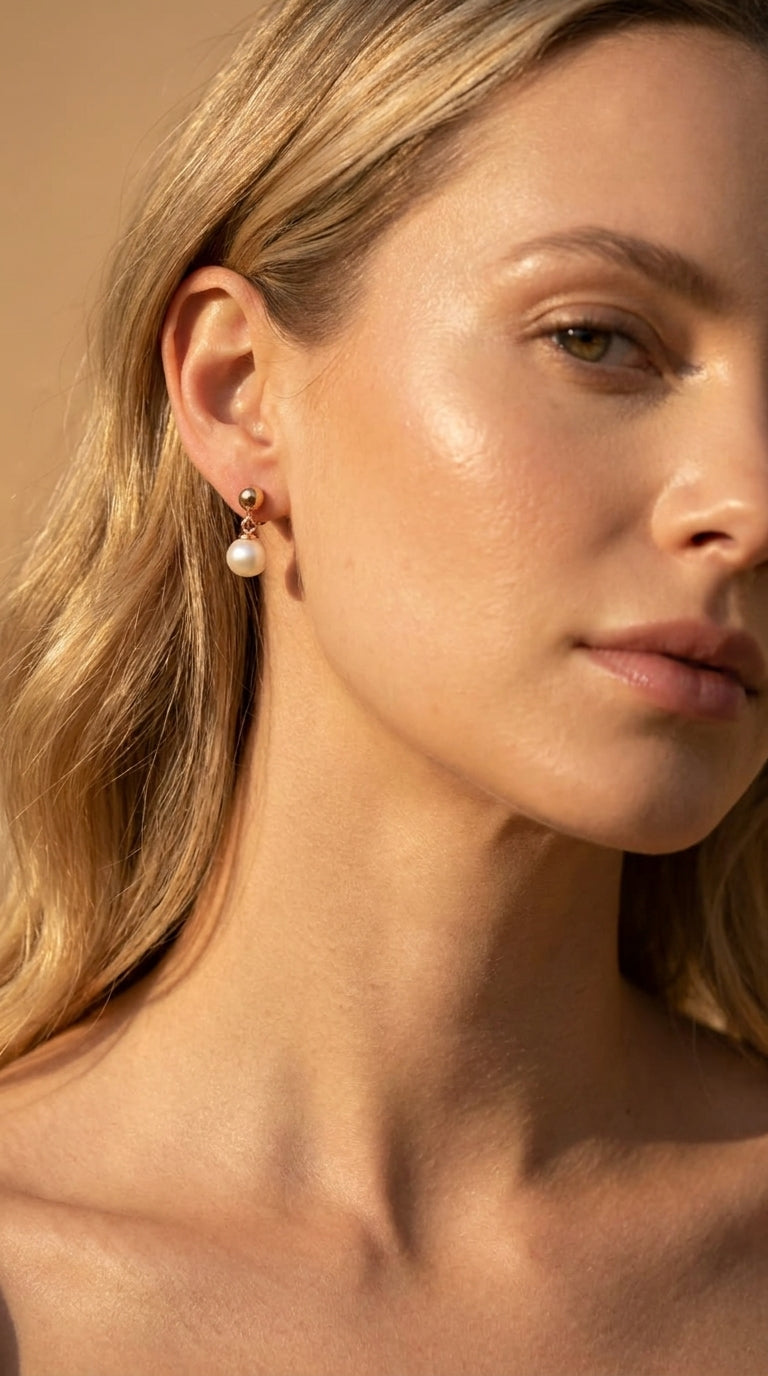 Eternal Grace Pearl Earrings