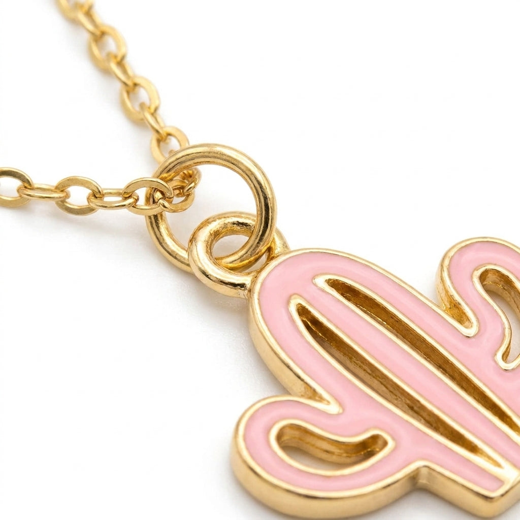 Blush Saguaro Spirit Necklace