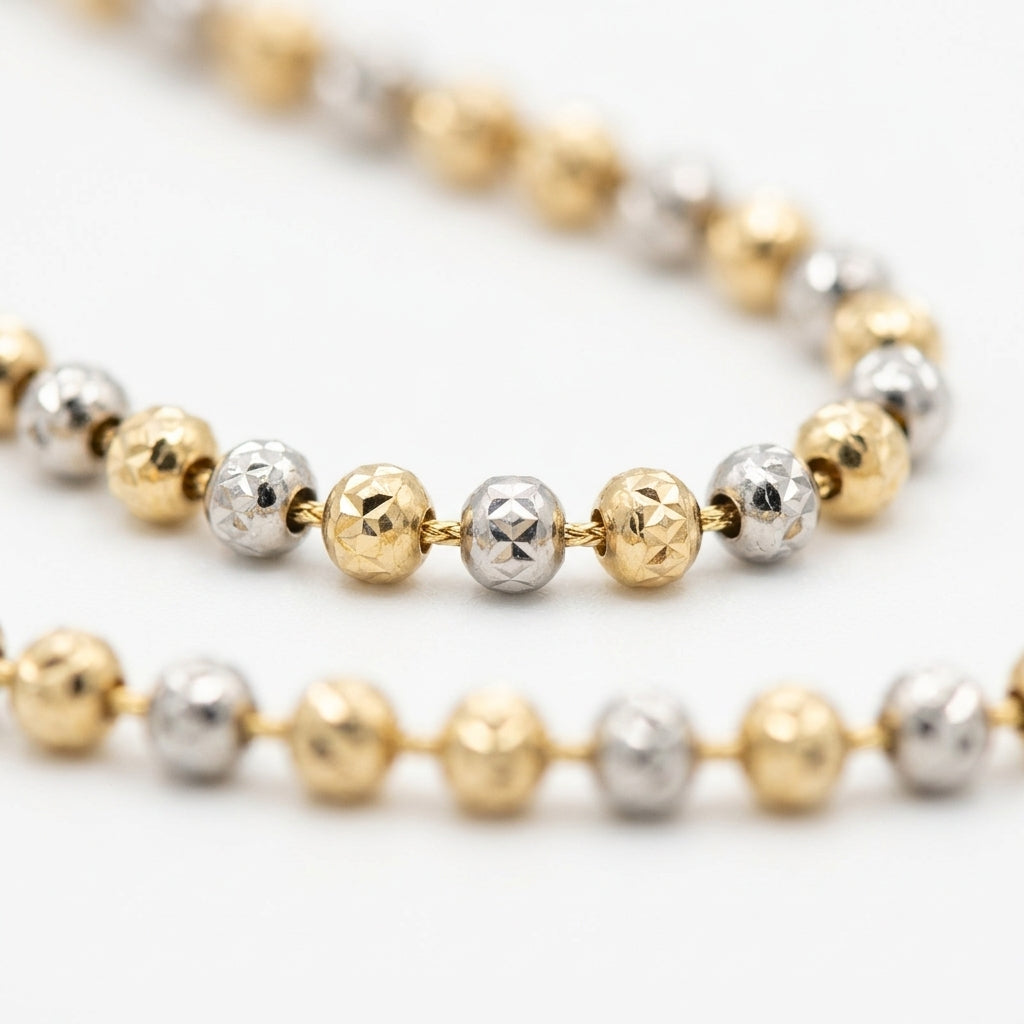The Two-Tone Caviar Necklace