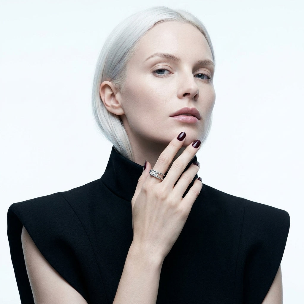 The Modernist Duo Ring