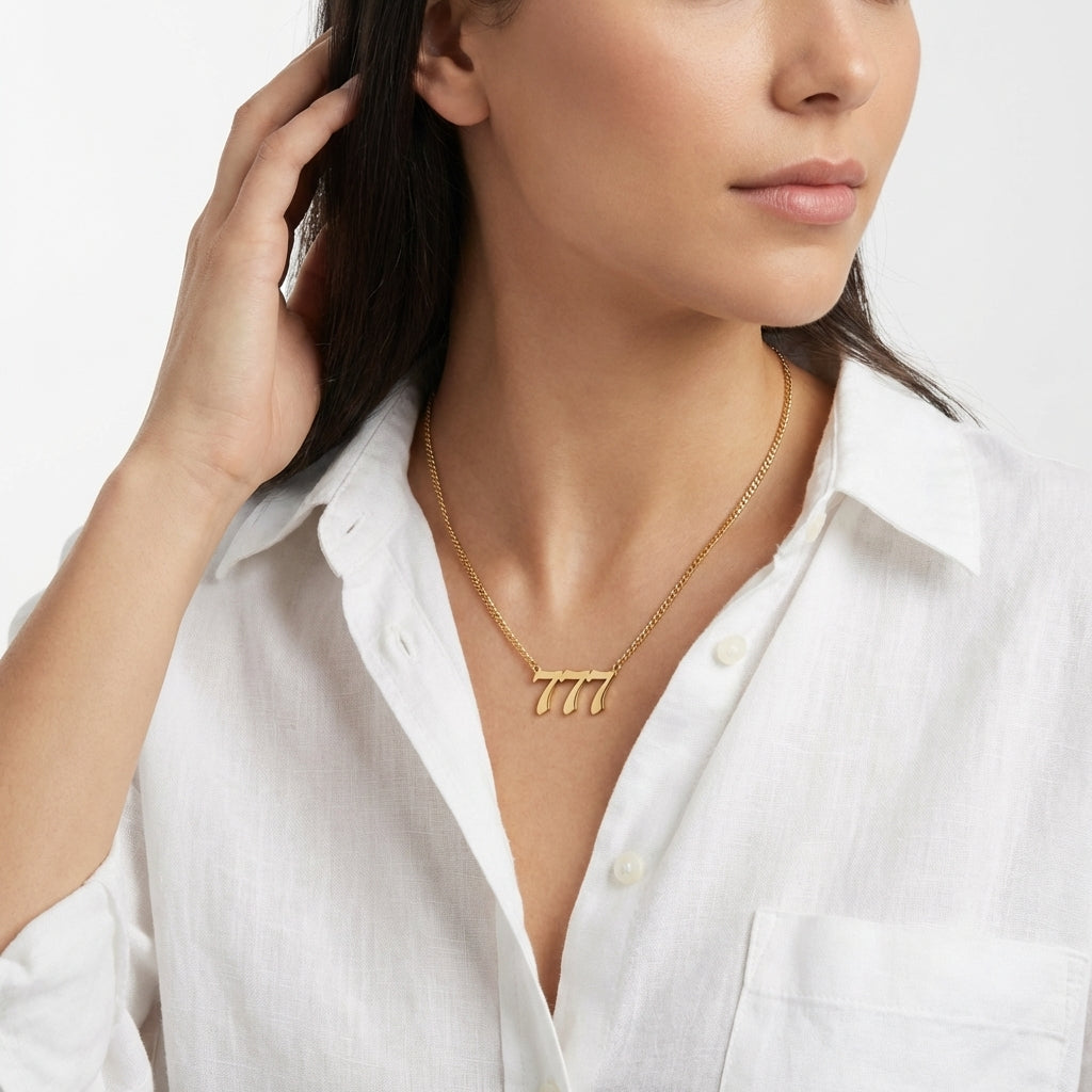 The Celestial 777 Fortune Necklace