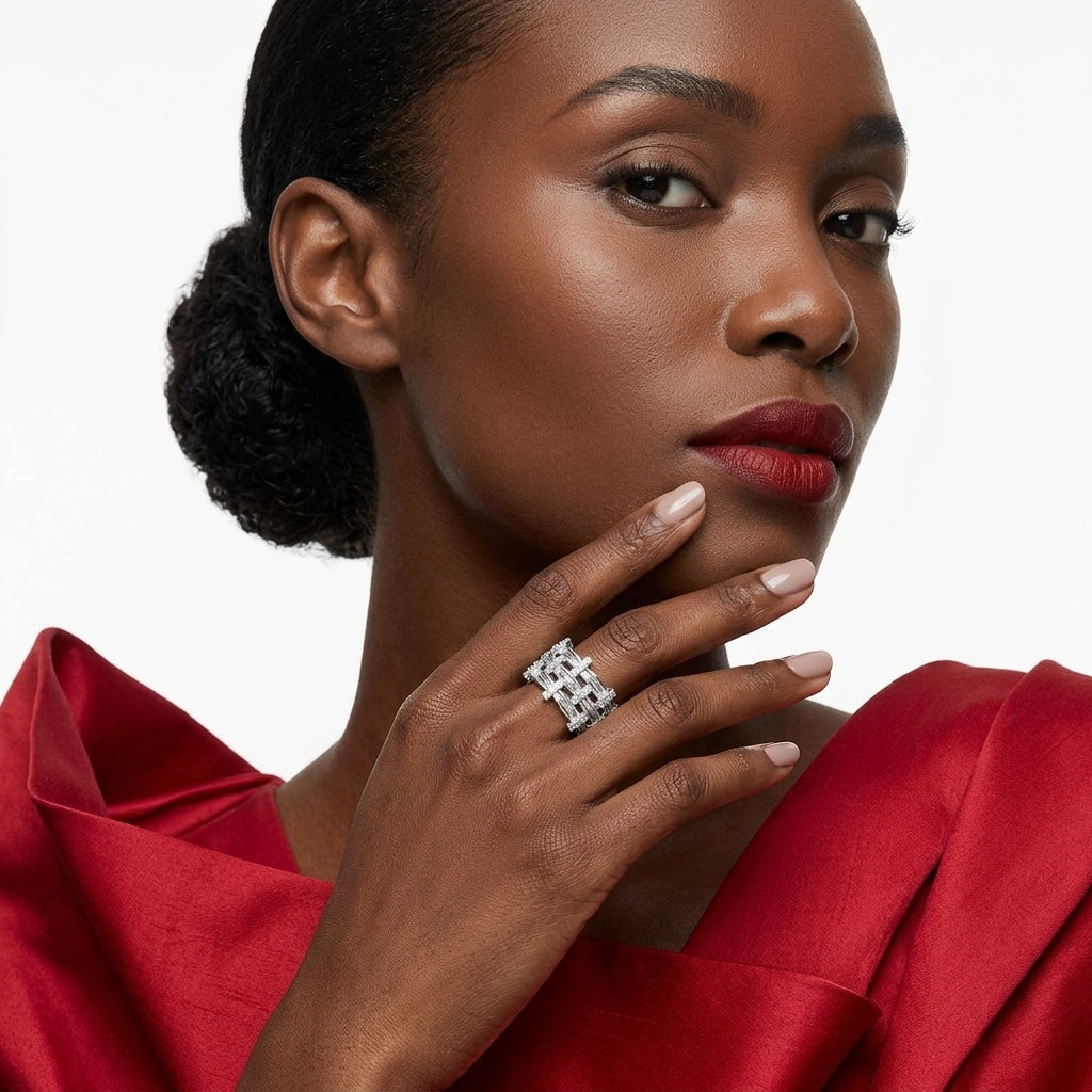 The Woven Lattice Ring