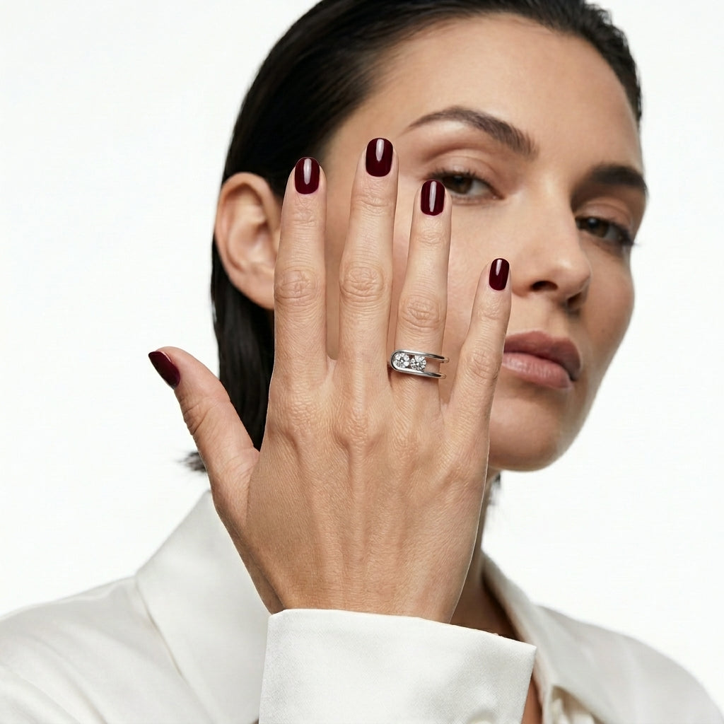 The Modernist Duo Ring