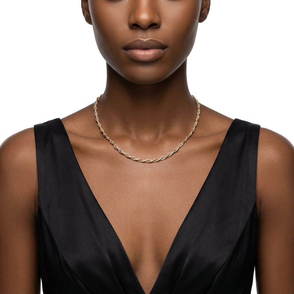Trinity Twist Necklace