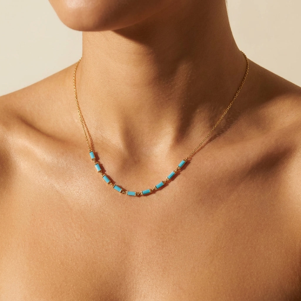 Turquoise Shores Station Choker