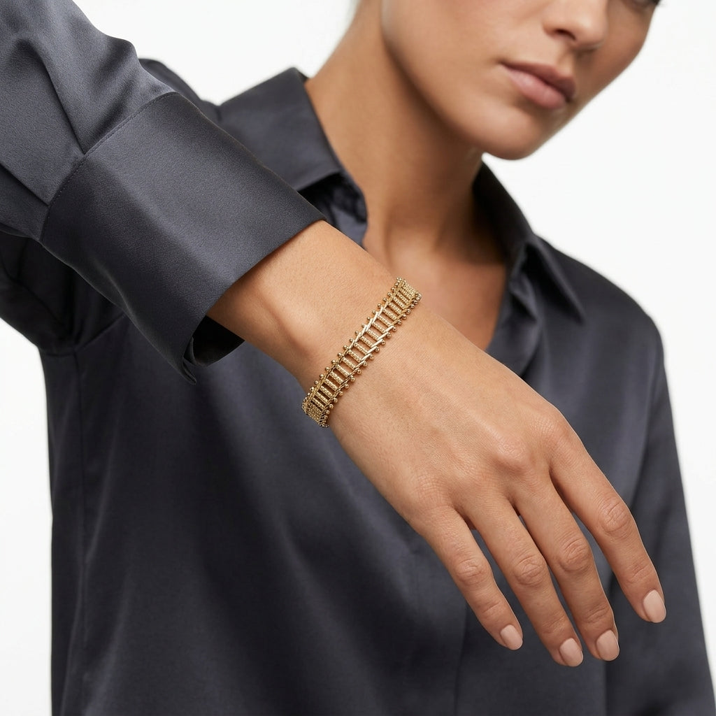 The Architectural Link Bracelet