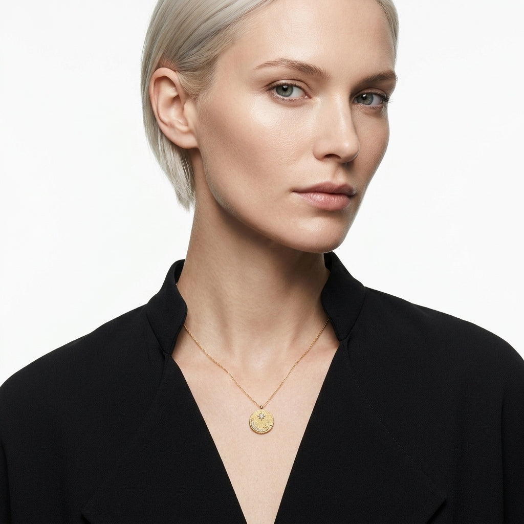 Celeste Coin Necklace