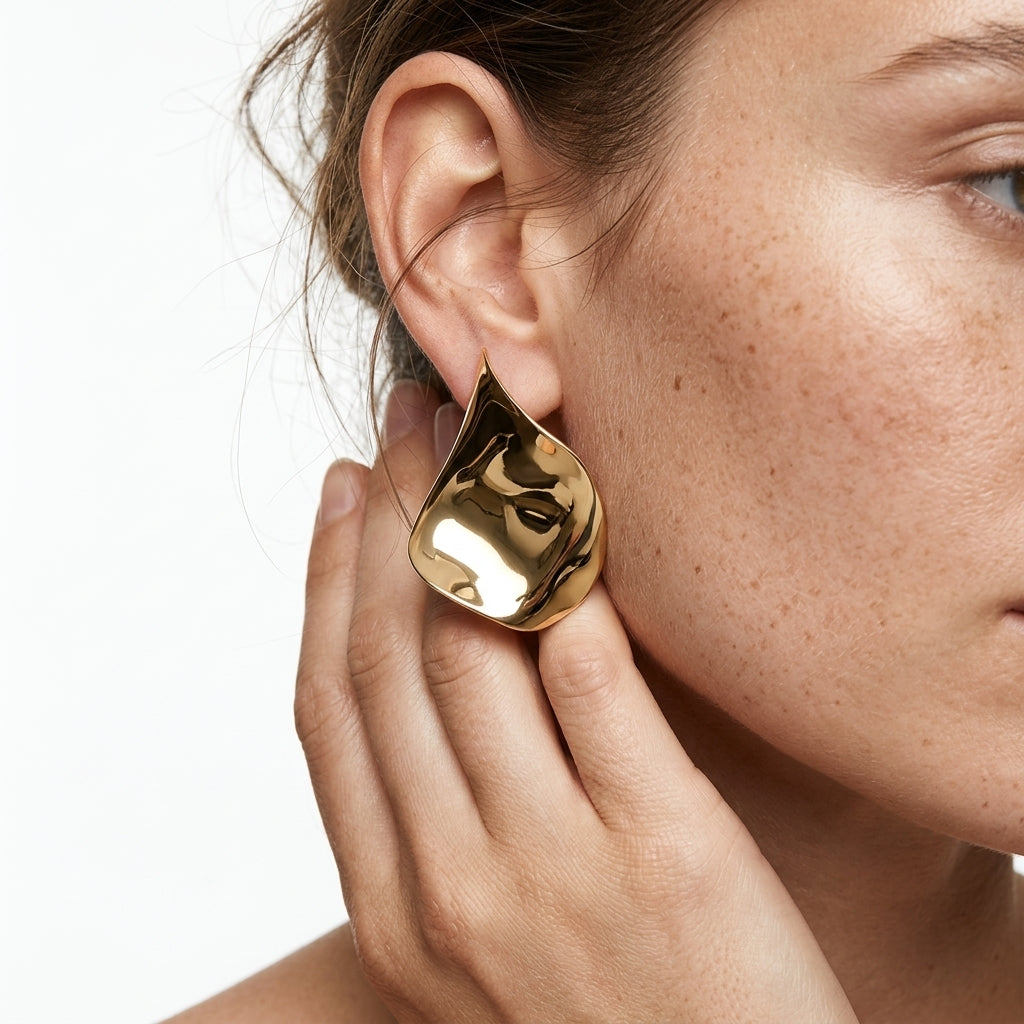 Abstract Petal Studs
