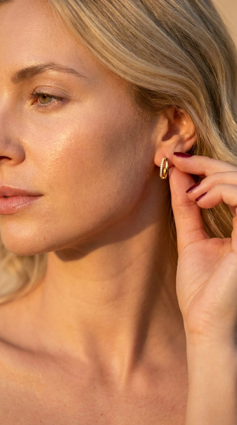 Contemporary Parallel Line Earrings