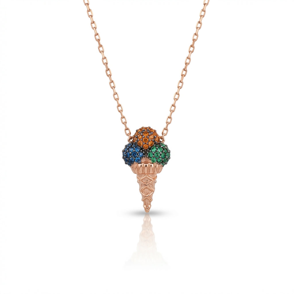 Sorbet Shimmer Gelato Necklace