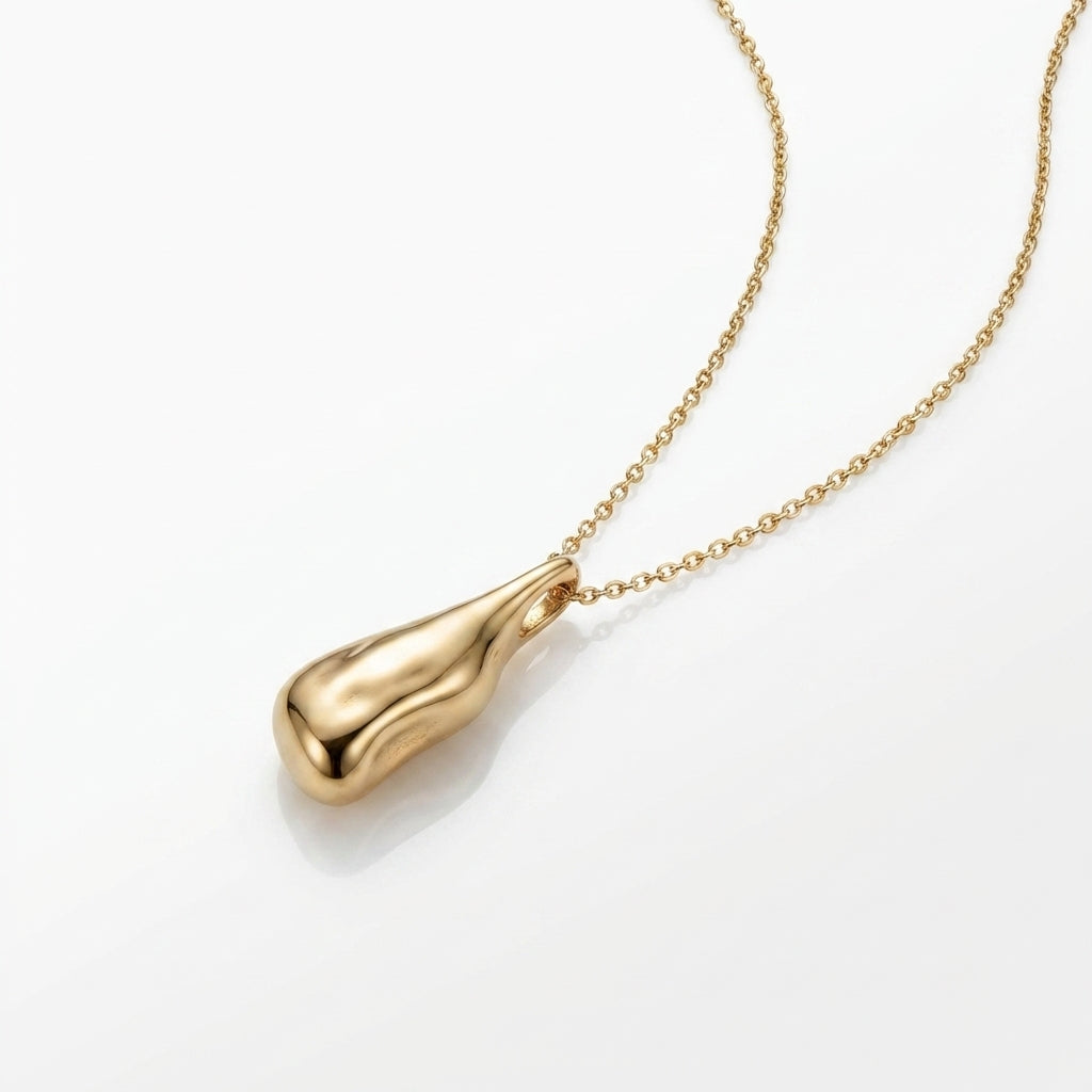 Liquid Gold Sculpt Pendant