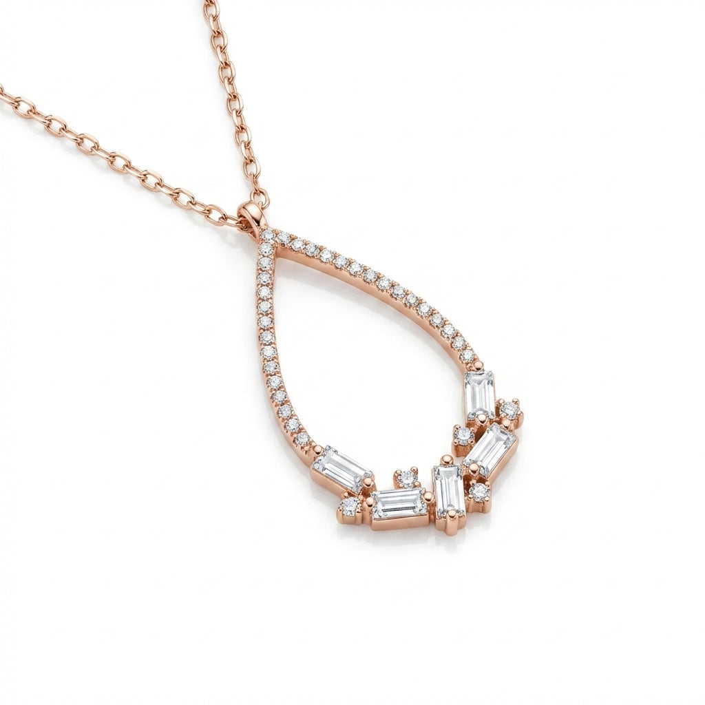 Lumière Teardrop Necklace