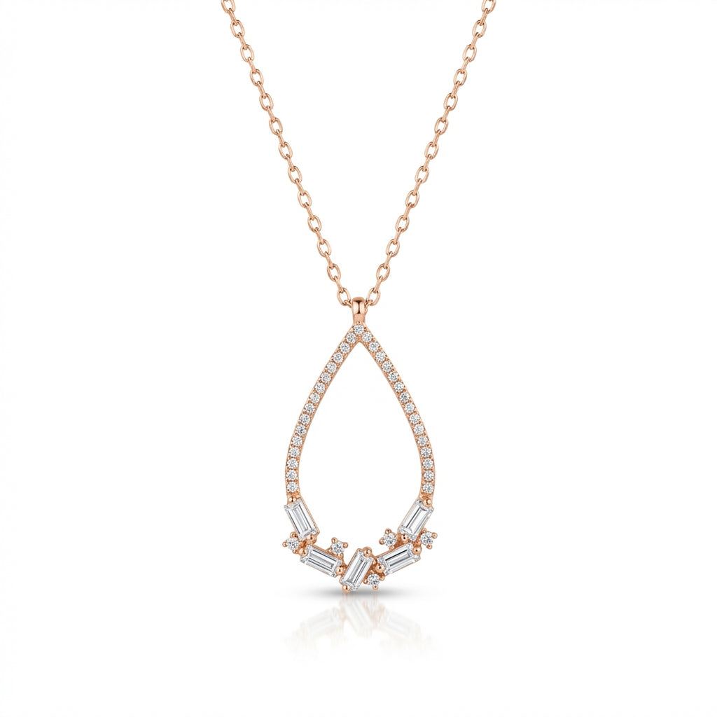 Lumière Teardrop Necklace