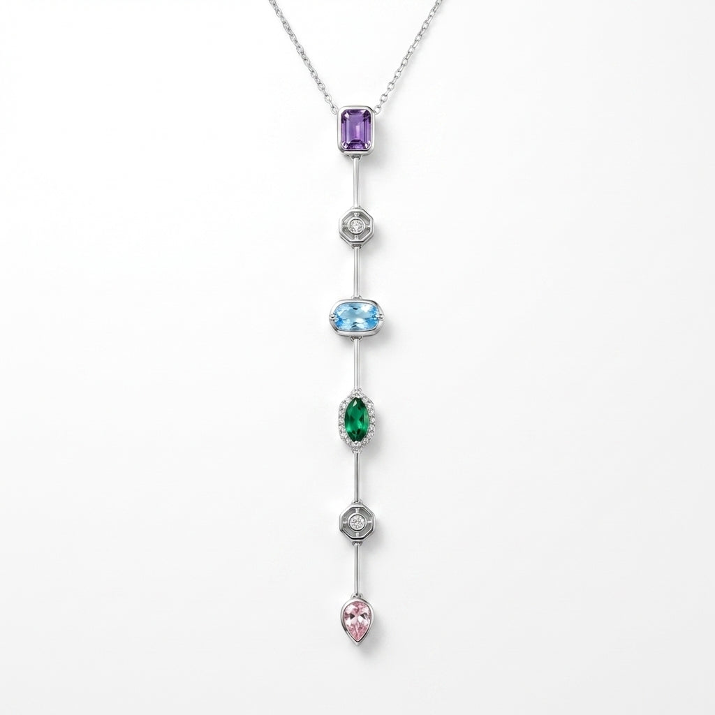 Shimmering Gemstone Linear Duo