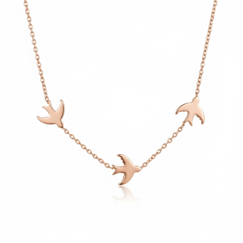 Golden Migration Necklace