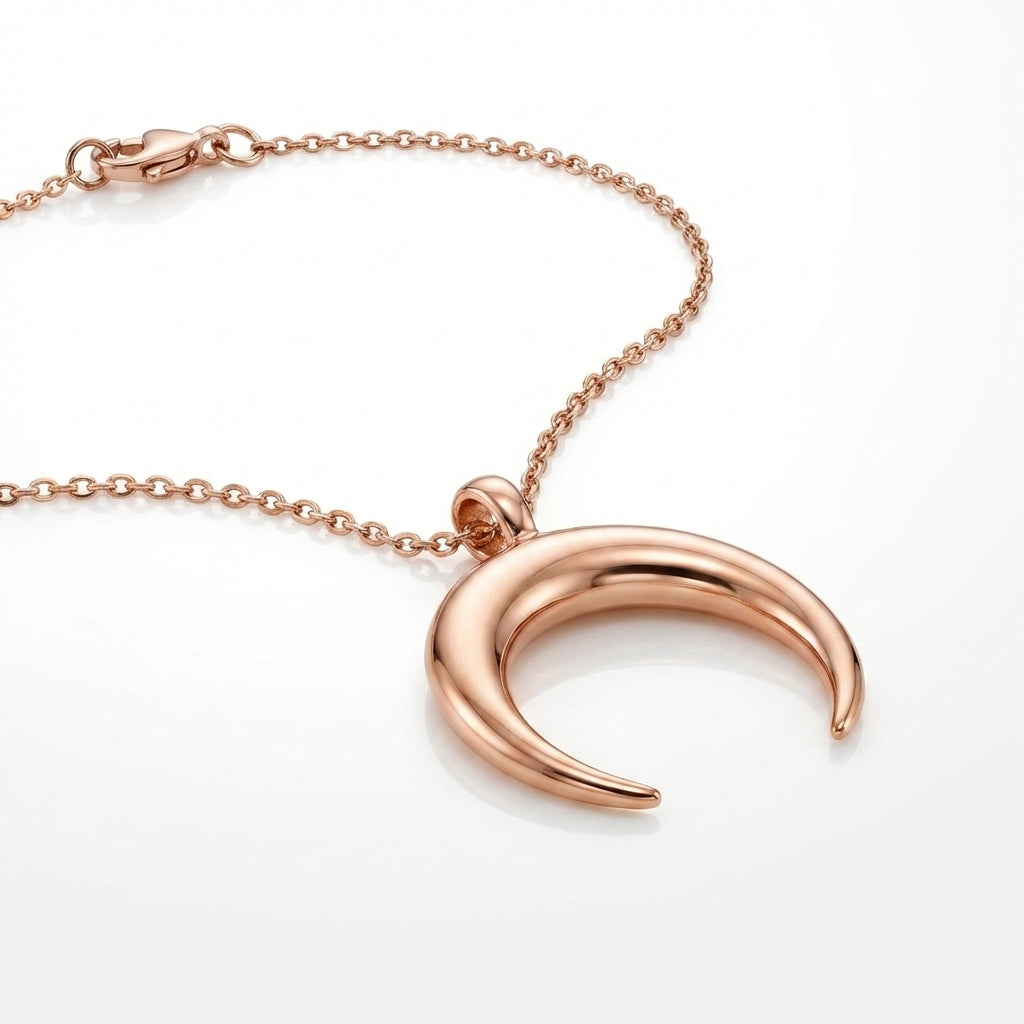 Golden Celestial Arc Necklace
