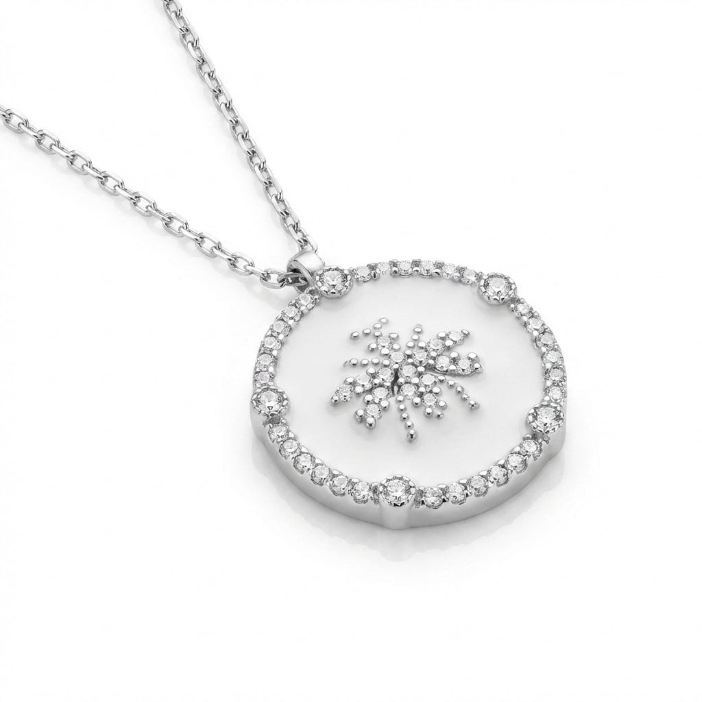 The Radiant Honeybee Halo Necklace