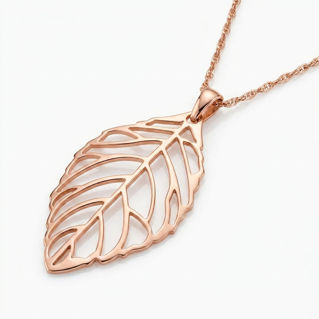 Ethereal Foliage Filigree Necklace