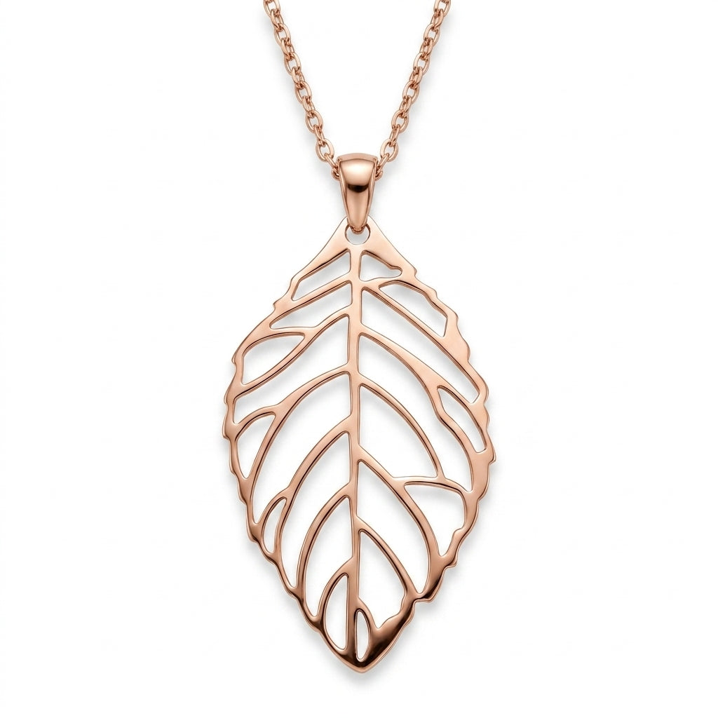 Ethereal Foliage Filigree Necklace