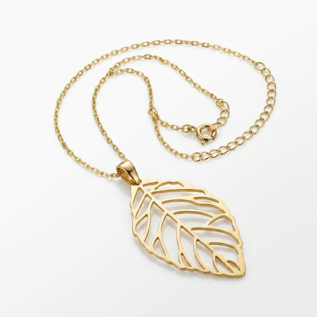 Ethereal Foliage Filigree Necklace