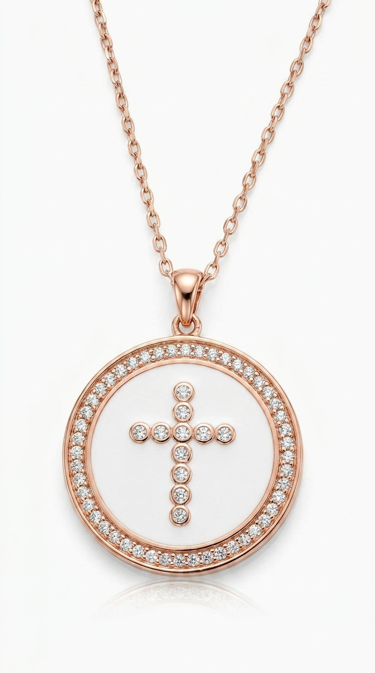 Ethereal Gilded Petal Necklace