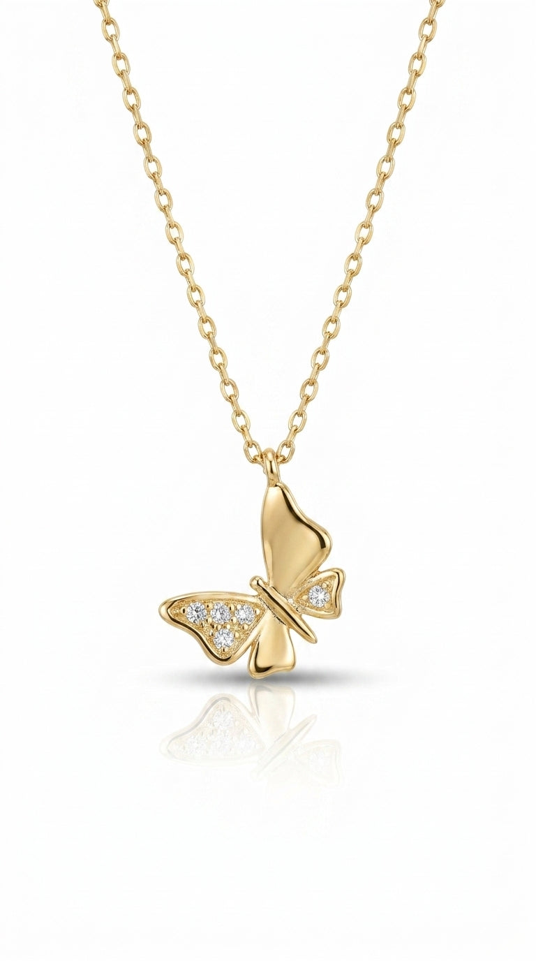 Personalized Mariposa Aura Necklace