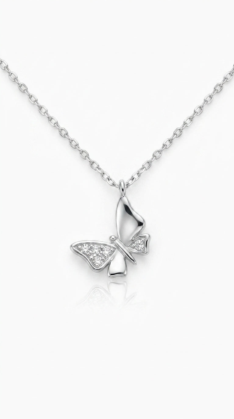 Personalized Mariposa Aura Necklace
