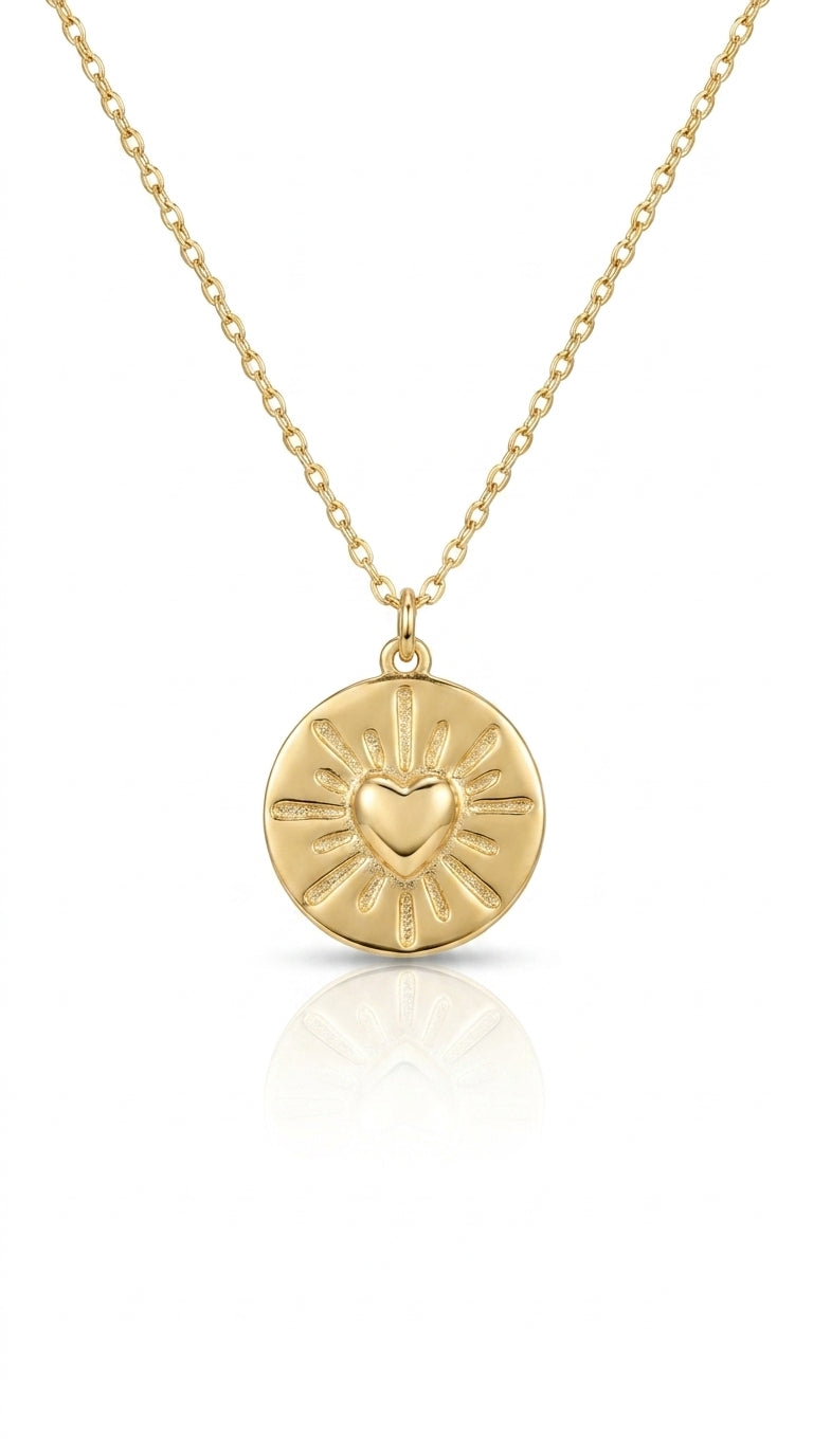 Radiant Heart Solstice Aura Necklace