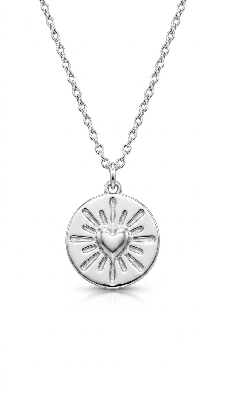 Radiant Heart Solstice Aura Necklace
