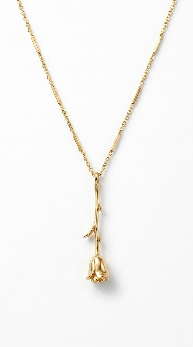 Radiant Rose Aura Necklace