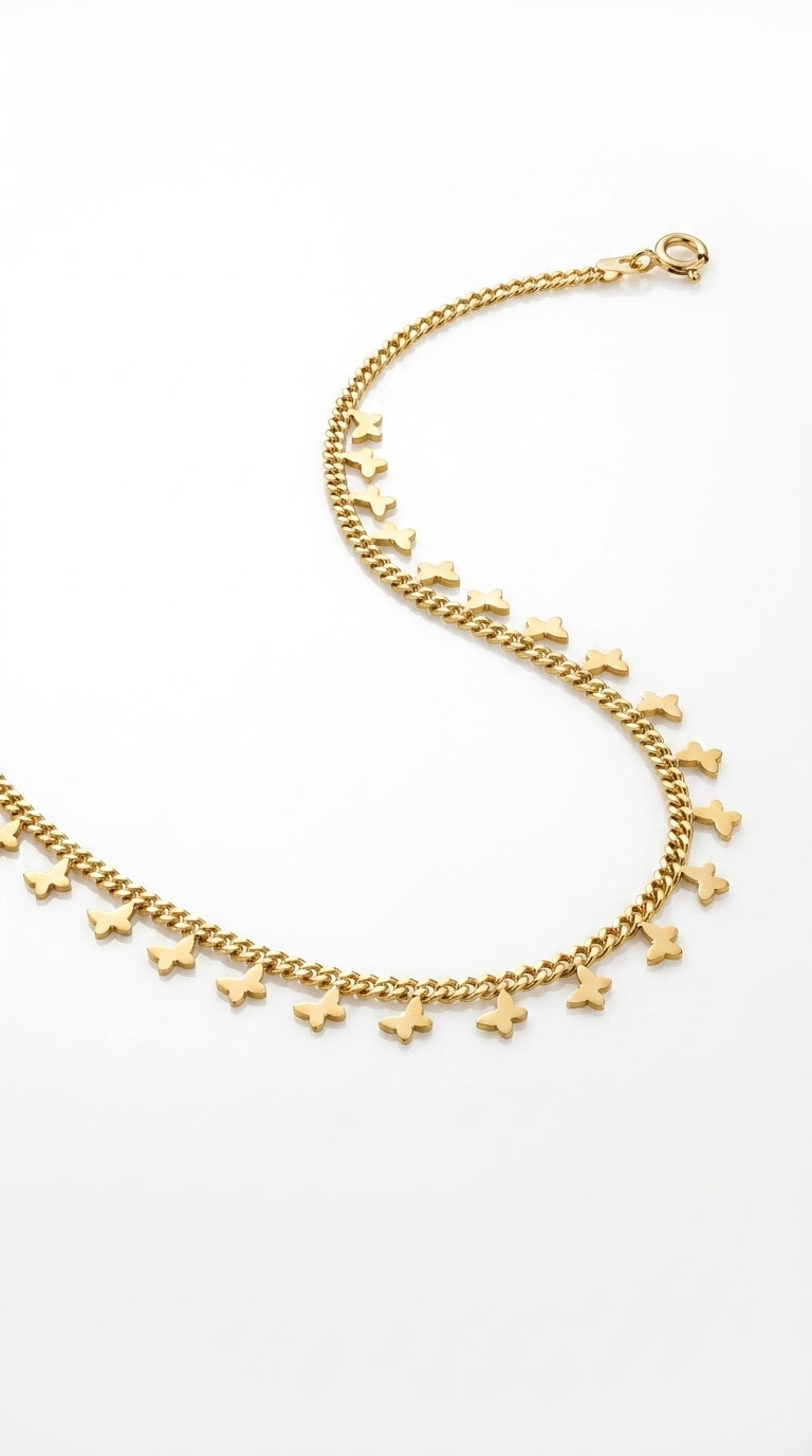 Radiant Butterfly Flutter Necklace