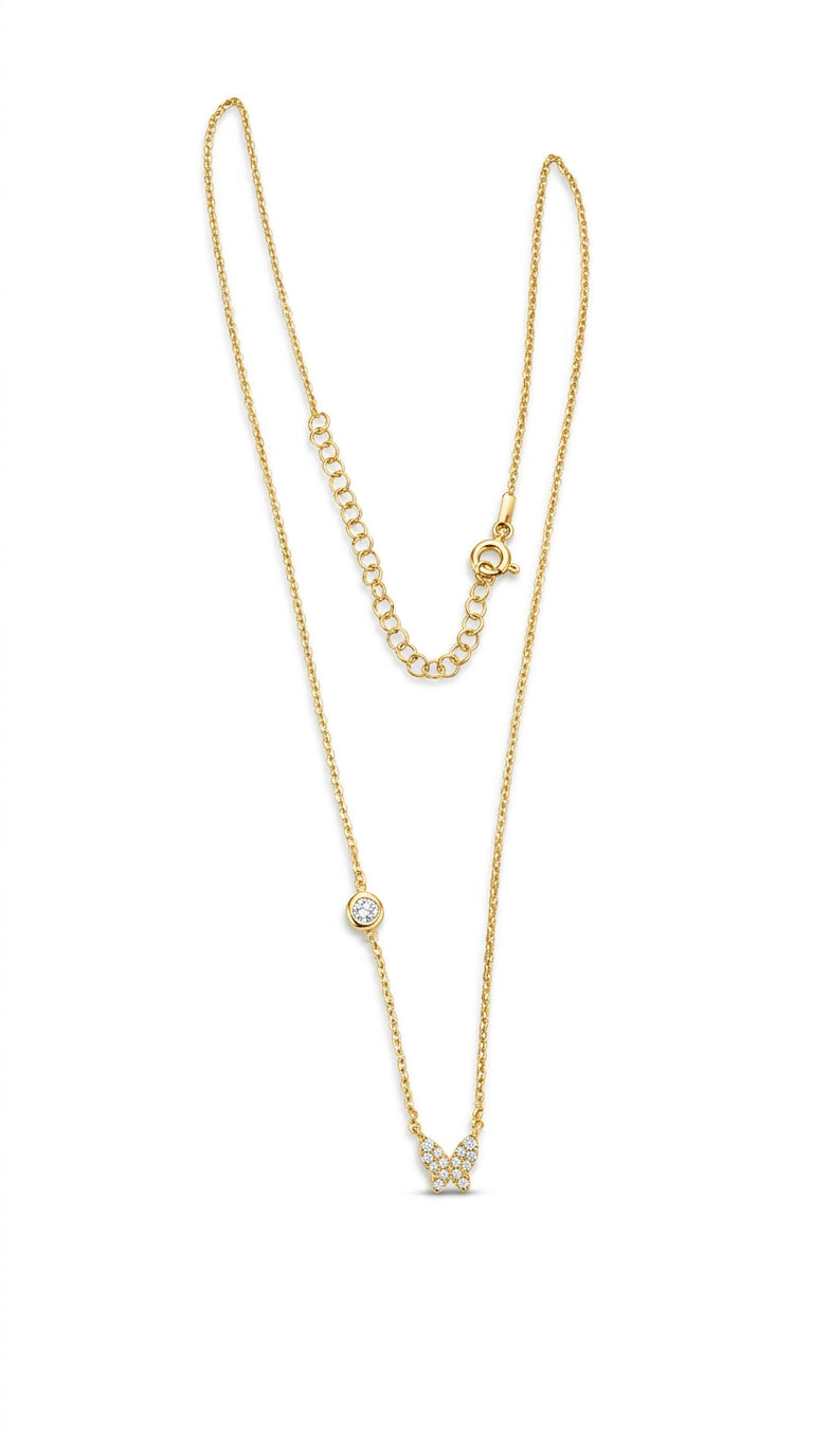 Mariposa Sparkle Necklace