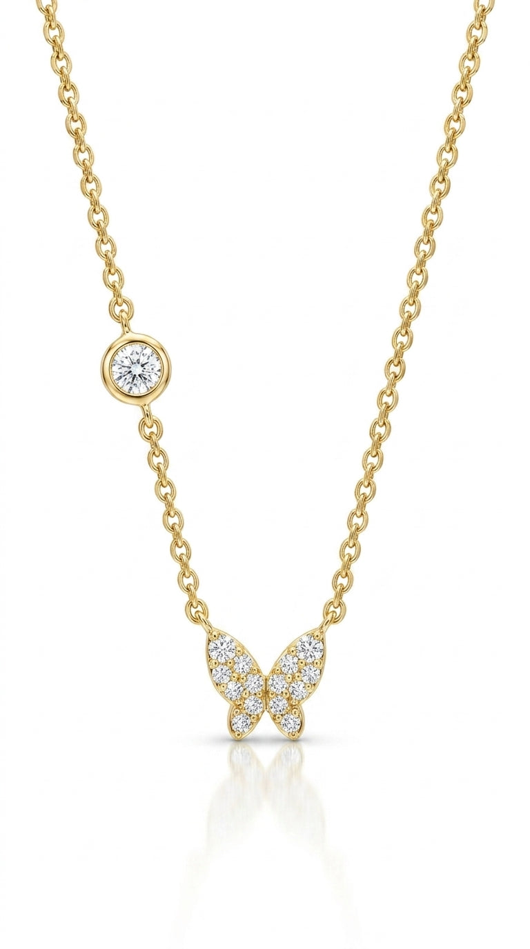 Mariposa Sparkle Necklace