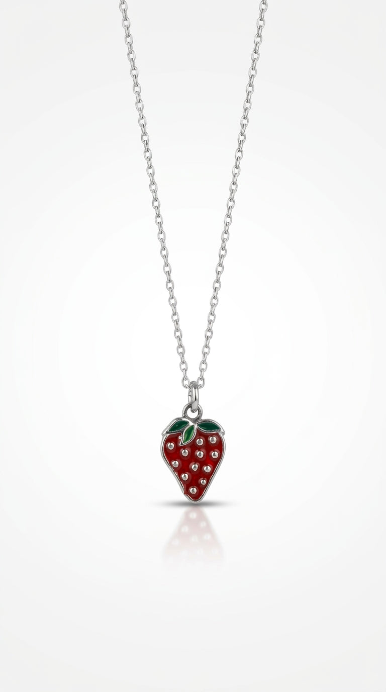 Summer Strawberry Pendant