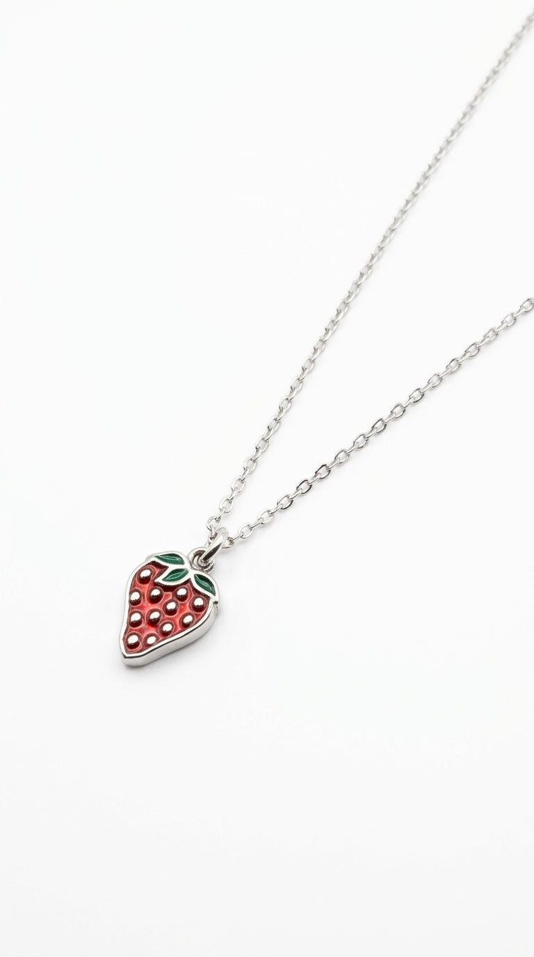 Summer Strawberry Pendant